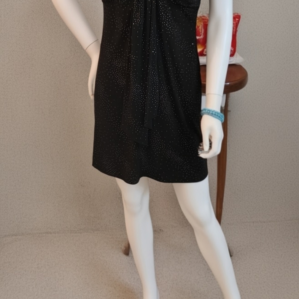 Elegant Black Mini Dress